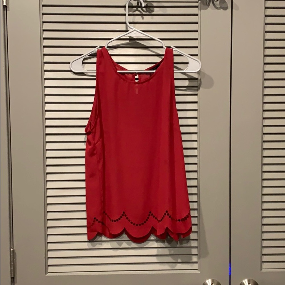 Cabernet colored tank top!